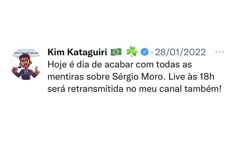 domlancellotti's tweet photo. APENAS MAIS UMA PERGUNTA

Por que Sérgio Moro escolheu justamente o MBL pra fazer live quando o TCU pediu o bloqueio dos bens dele após discrepância em nota fiscal que ele mesmo emitiu? #MBLGate https://t.co/ikkFeXD1BI