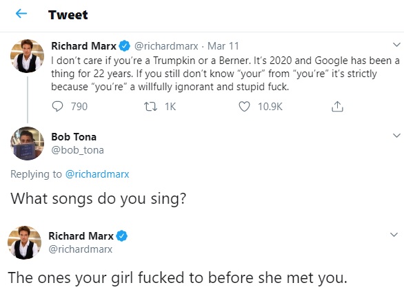 ItsTheGr81's tweet photo. @richardmarx - happy 2 year anniversary of the most epic Twitter burn EVER...... I still think about this, my dude...... 😂🤣 https://t.co/5VtYNhVTPO