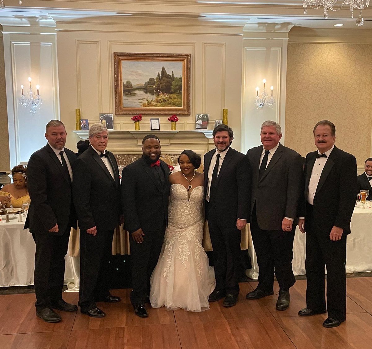 wrbspearpoint's tweet photo. Congratulations to Regis and Desirae! Beautiful couple and wedding tonight. Almost 25 years ago to the day, Kelli and I were doing the same saying I do #myforeverweddingdate❤️ https://t.co/puD8zcWcGP