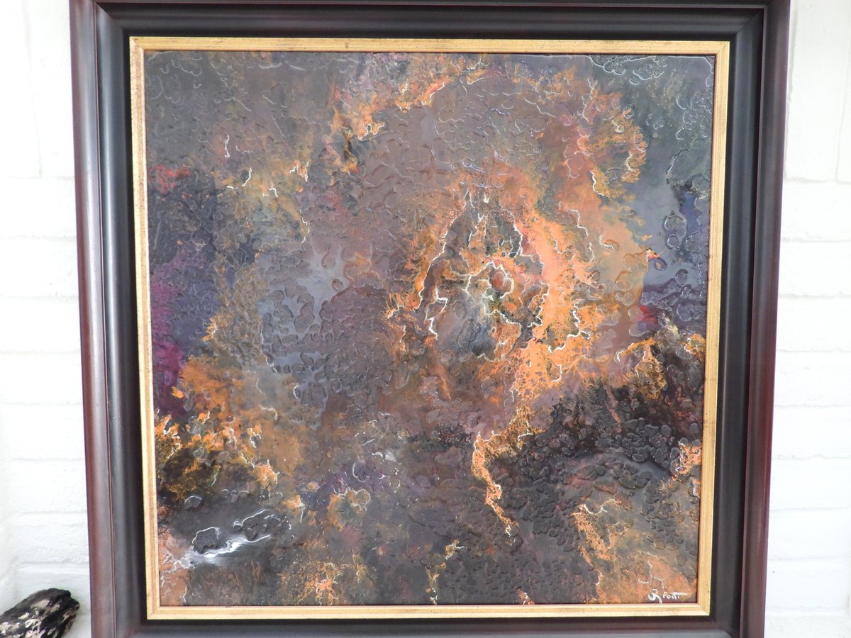 Rpoat1's tweet photo. Just created a profile on foundation and looking for an invite to become a creator - all my current work is physical paintings that I'll be turning into NFT's https://t.co/QKMboPptIl