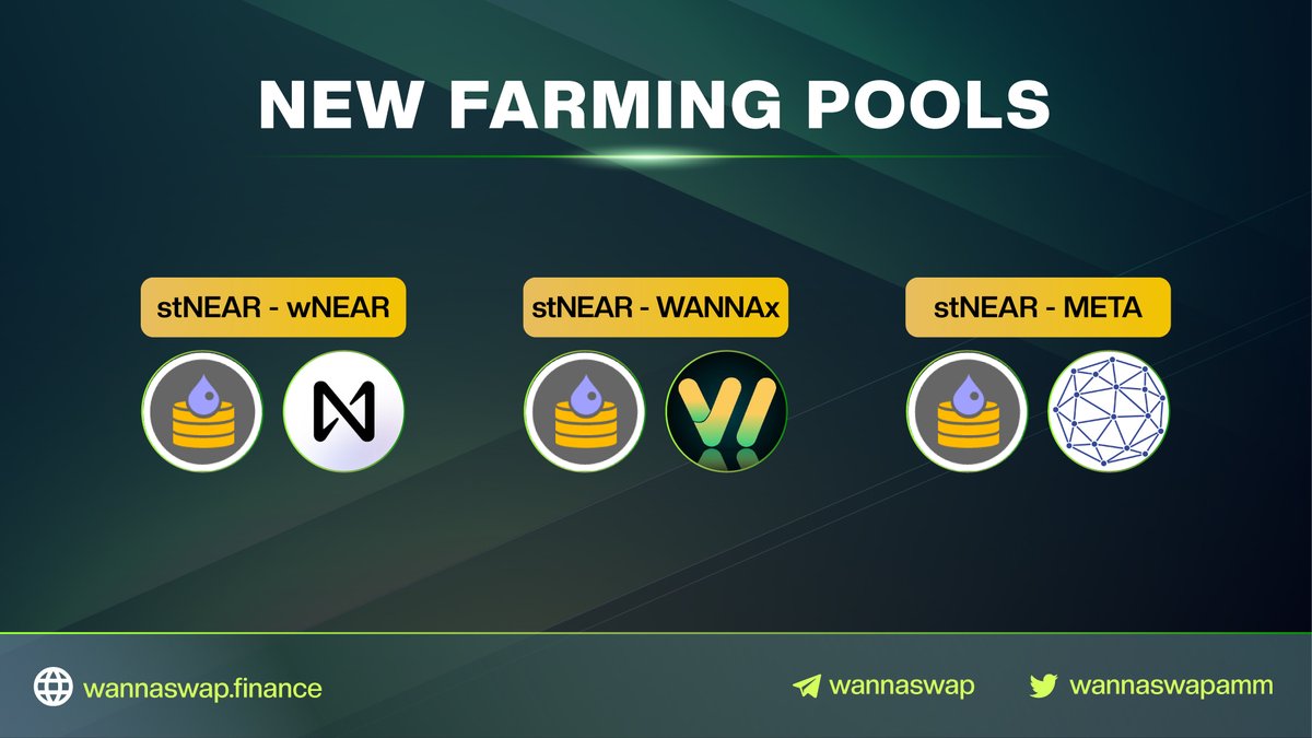 wannaswapamm's tweet photo. New pools live now! Let's enjoy! 🔥🔥🔥 https://t.co/gWM59fpEAK