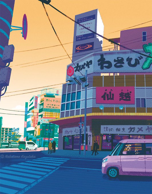 「都会 横断歩道」のTwitter画像/イラスト(新着)｜4ページ目