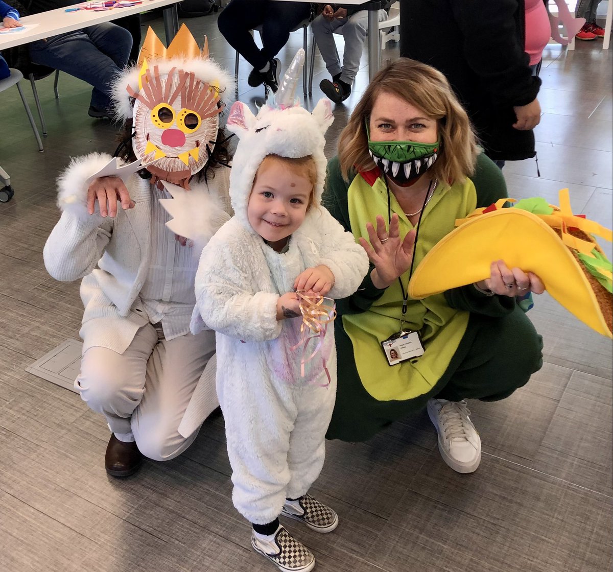 Niece and I enjoyed Spring Book Parade @FtWorthLibrary Reby Cary Youth Library!