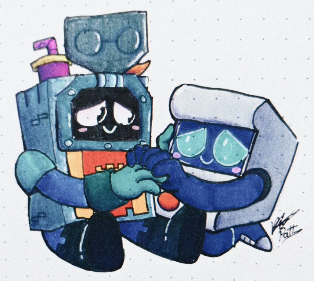 Mattselo7's tweet photo. Dibujé a mi OTP 🥰💝 no me decidía si dejarlo en tradicional o hacerlo en digital, asi que hice ambos jj

#AshBit #ashx8bit #8bitxash #BrawlStars #BrawlStarsArt #love https://t.co/cytWbmGE4F