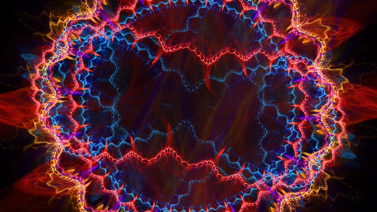 FlameReactorBot's tweet photo. This is Mazro, child of Pierse and Chawalniah-jon.
They are the product of 11 generations of breeding.
If this flame is beautiful, ❤️ or RT to improve its chances for future breedings.
#fractal #fractalflame #fractalart #generativeArt #Mazro #Pierse #Chawalniah_jon https://t.co/bLrSt7zsBi