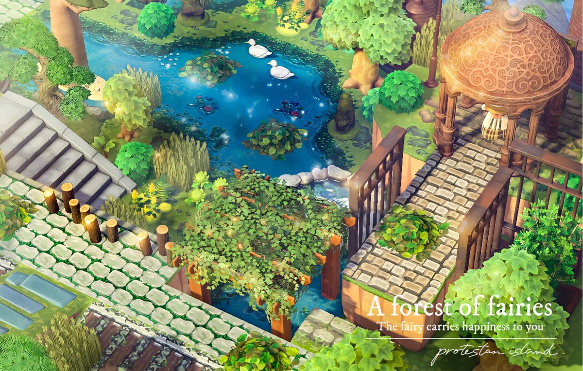 protes_T's tweet photo. little spring🍃

 #ACNH  #AnimalCrossing  #acnh https://t.co/DqIfhJcrPv