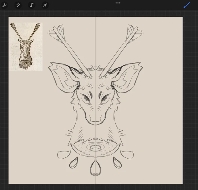 Cool to see a one year difference even just in a simple sketch 