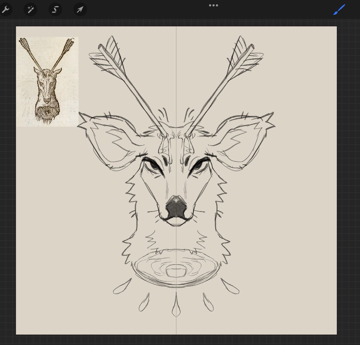 Cool to see a one year difference even just in a simple sketch 