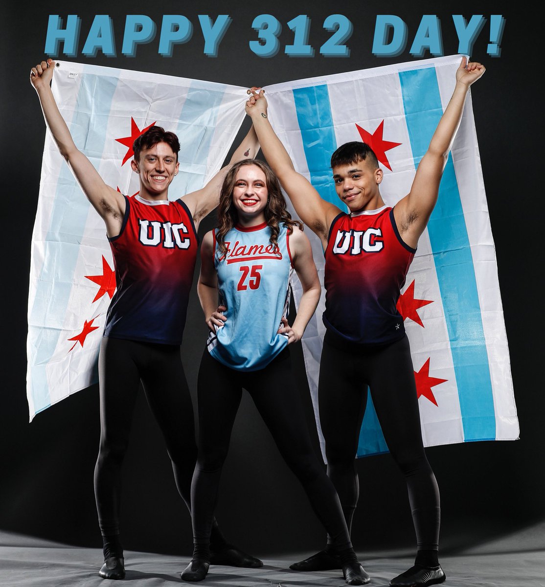 UIC Dancing Flames tweet media