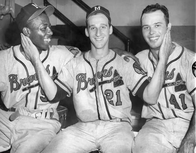 BaseballHistoryNut on Twitter "Young Henry, Spahn and Mathews…
