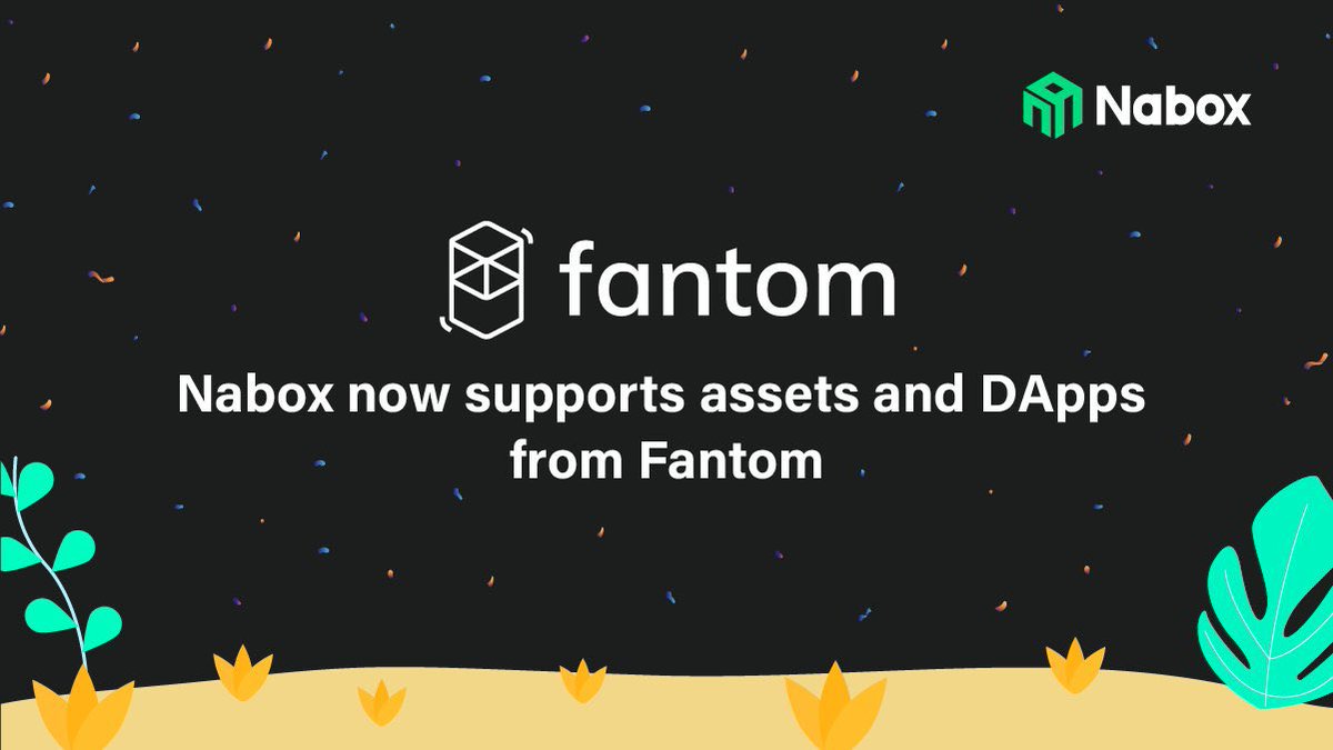 ERC20_News's tweet photo. 🔗 @Naboxwallet is excited to announce that they are now able to connect assets and #DApps from @FantomFDN

🌌 #Nabox strives to enable users from Fantom ecosystem to seamlessly manage their assets across different #blockchains

🔽DETAILS:
https://t.co/QZ0mk1rmO0

#ERC20NEWS https://t.co/CPjxDQEo1o