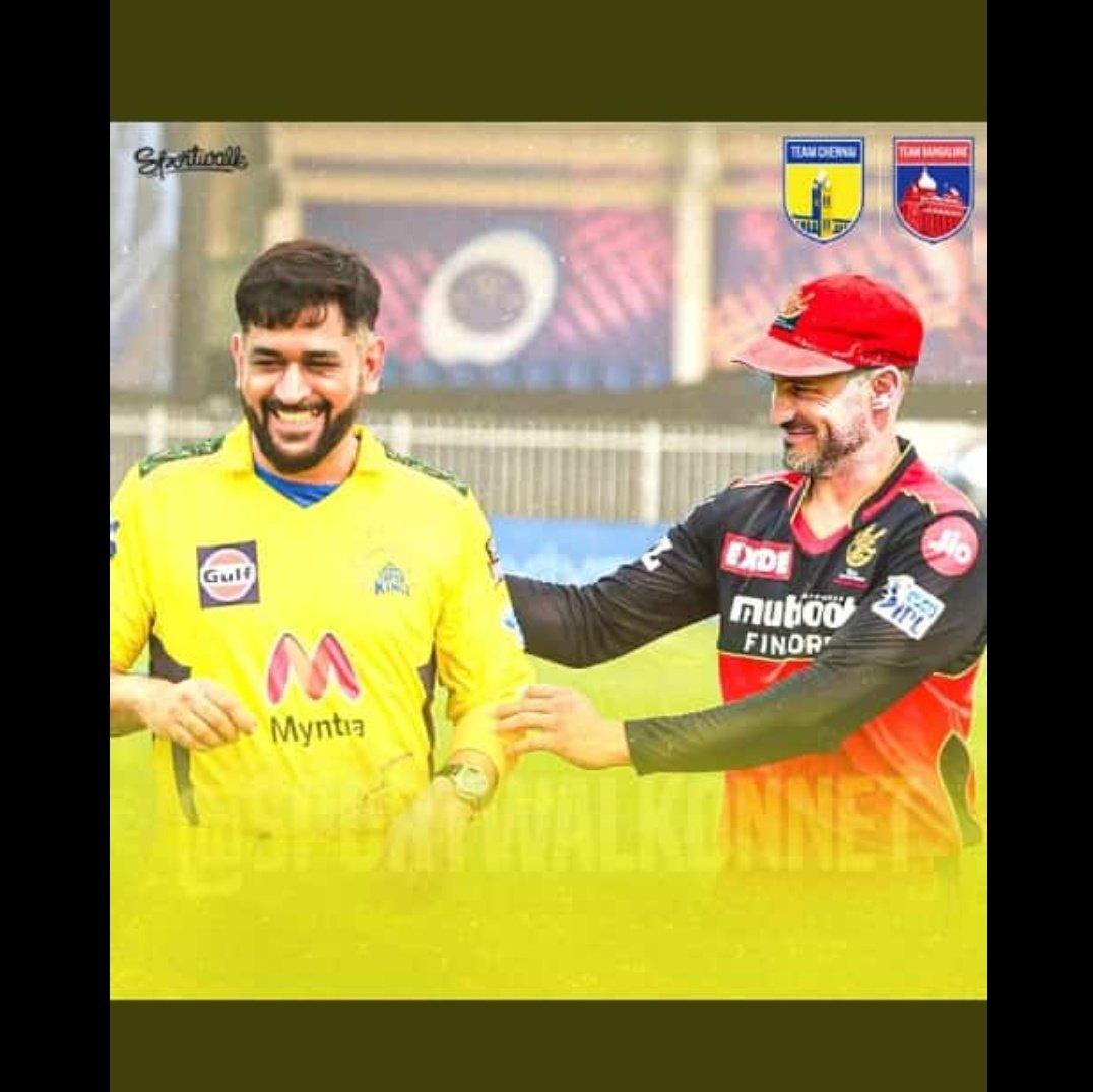 PratikDoshi07's tweet photo. Everywhere you go... the #Yellove Army will be cheering for Faf in Red! #CSK𓃬 #RCB https://t.co/X4ua5DQX76
