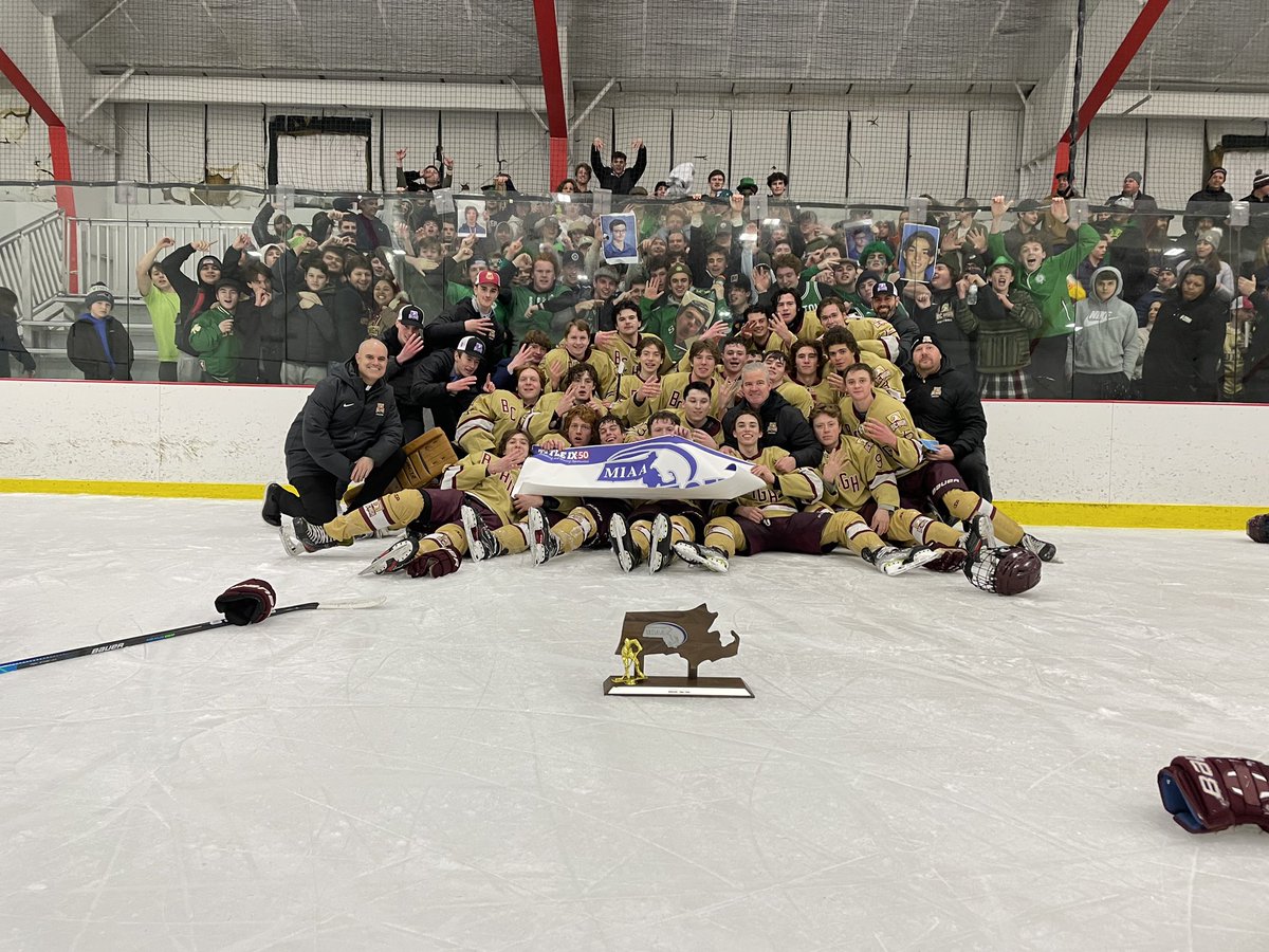 Great day for BC High- Basketball and Hockey on to the state semifinals!!