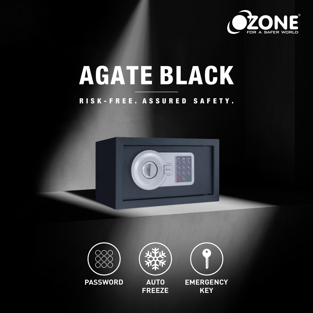 OzoneGroupIndia's tweet photo. Ideal for Home, Office, &amp; Retail use, this safe is the perfect choice for your prized possessions. The safe can be operated through a 3-8 digits User Password and a Key for emergencies.  

-Touch-screen digital keypad
-Auto-Secure mode
-LED Display &amp; a lot more.
#DigitalSafes https://t.co/TQtOTcju19