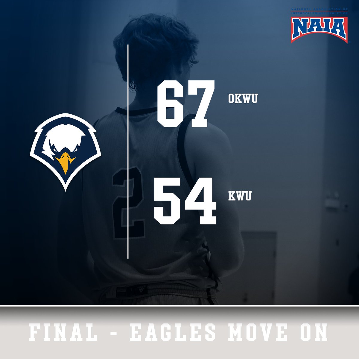 OKWU Eagles Athletics (@okwueagles) on Twitter photo .<a href="/OKWUeagles_MBB/">OKWU Men’s Basketball</a> advance to Kansas City with a win over Kansas Wesleyan.
14 points for Brandon Bird, 13 for Dylan Phillip, and a double-double for Jaden Lietzke to power the Eagles.
#weareOKWU .<a href="/OKWUeagles_MBB/">OKWU Men’s Basketball</a> advance to Kansas City with a win over Kansas Wesleyan.
14 points for Brandon Bird, 13 for Dylan Phillip, and a double-double for Jaden Lietzke to power the Eagles.
#weareOKWU
