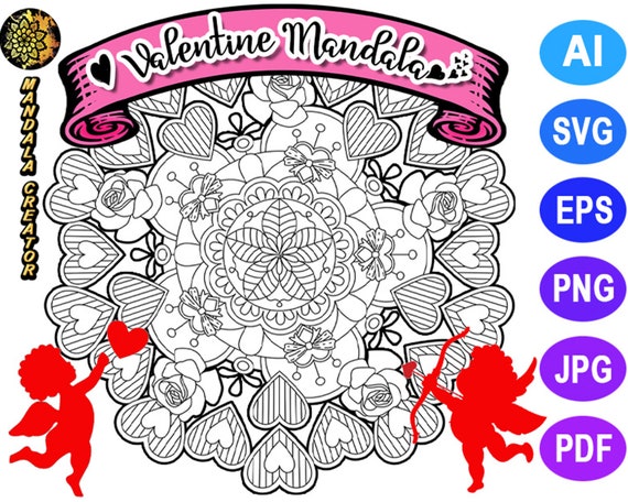 ArtDesign_by_VC's tweet image. Mandala SVG Cut File tinyurl.com/y54jvfux via @EtsySocial #mandala #lineart #MandalaArt #MandalaSVGfile