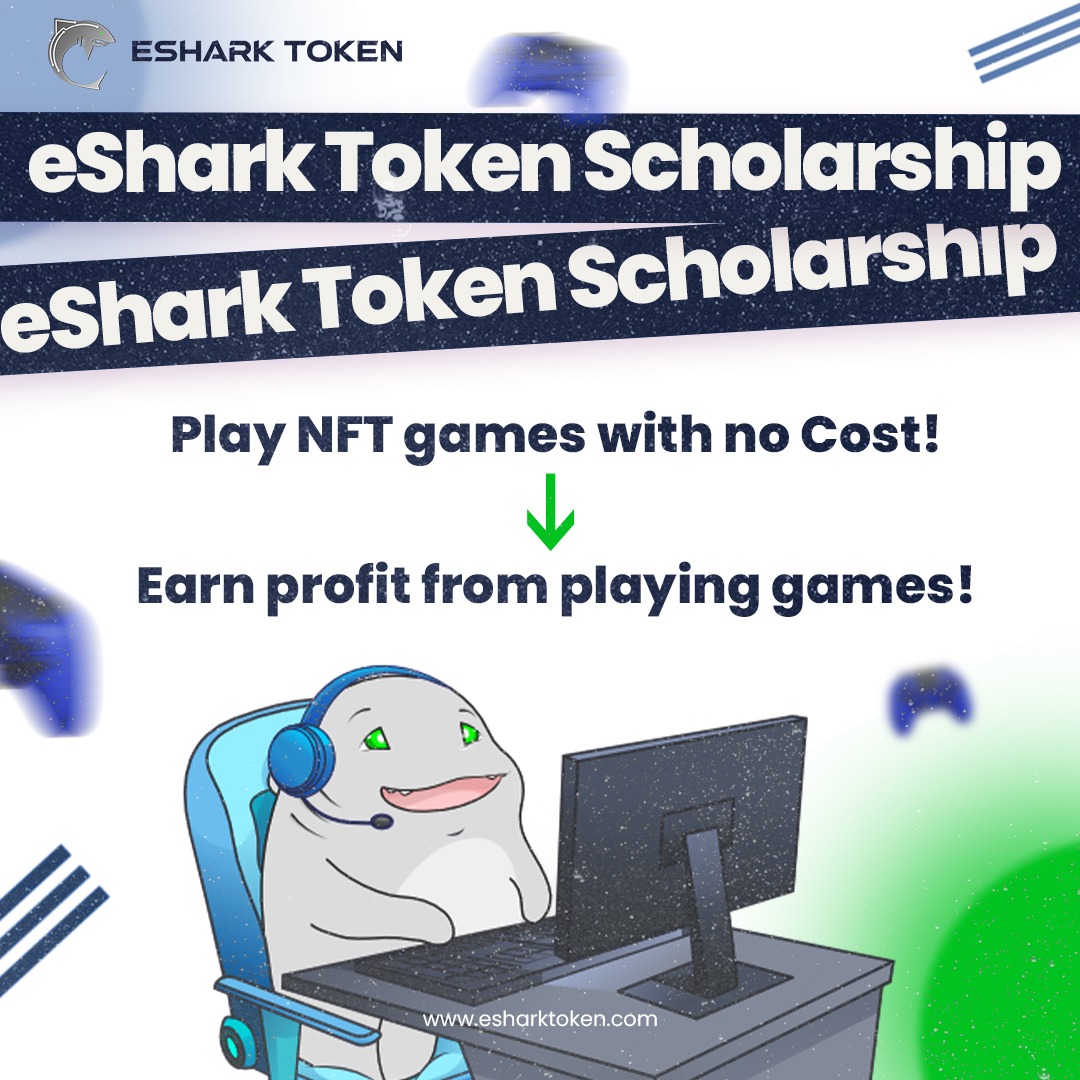 EsharkToken's tweet photo. Halo Sharkie Squads!

Do you love playing games?
If you love playing games, why not earn money by doing the things you love?

By joining eShark Token scholarship, you will be playing NFT games with no cost, and earn profit while playing it, Dyland Pros also recommended it! https://t.co/bPgSpmeqpi