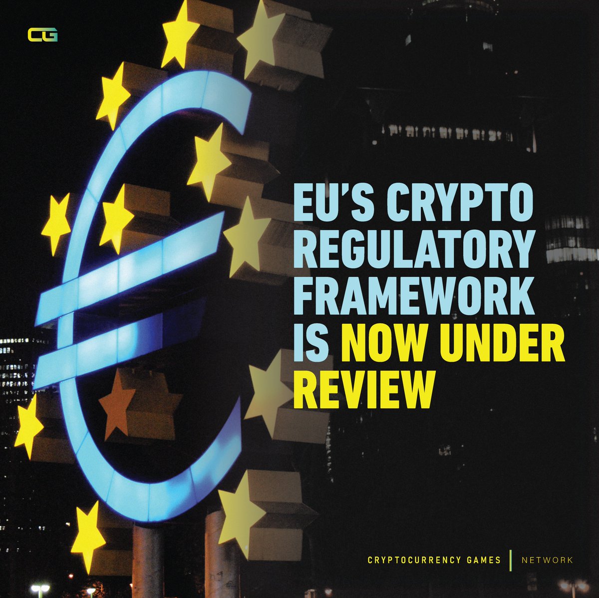CGamesNetwork's tweet photo. After US' crypto regulation order, the European Union's parliamentary committee is also now reviewing a regulatory framework which requires crypto assets to subject under 'sustainability standards', which analysts say could practically ban Bitcoin and Ethereum in Europe. https://t.co/v2T5pEB5Tu