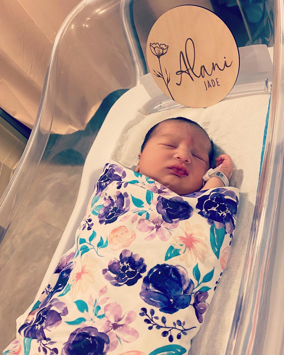 Princess Alani was born yesterday! 💞 Thank you <a href="/DomDavis_/">Dom Davis</a> for being so supportive during this crazy ride!  #FeelingBlessed