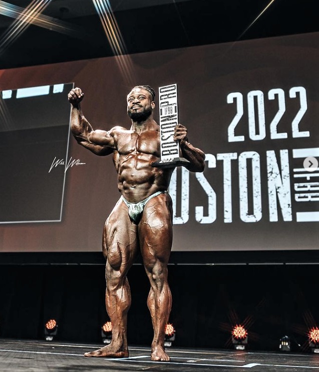 TheBarbell's tweet photo. Boston Pro men's open bodybuilding results
1. William Bonac
2. Justin Rodriguez
3. Steve Kuclo
4. Samson Dauda
5. Maxx Charles
#bodybuilding #bostonpro https://t.co/jR9cvB0dnf
