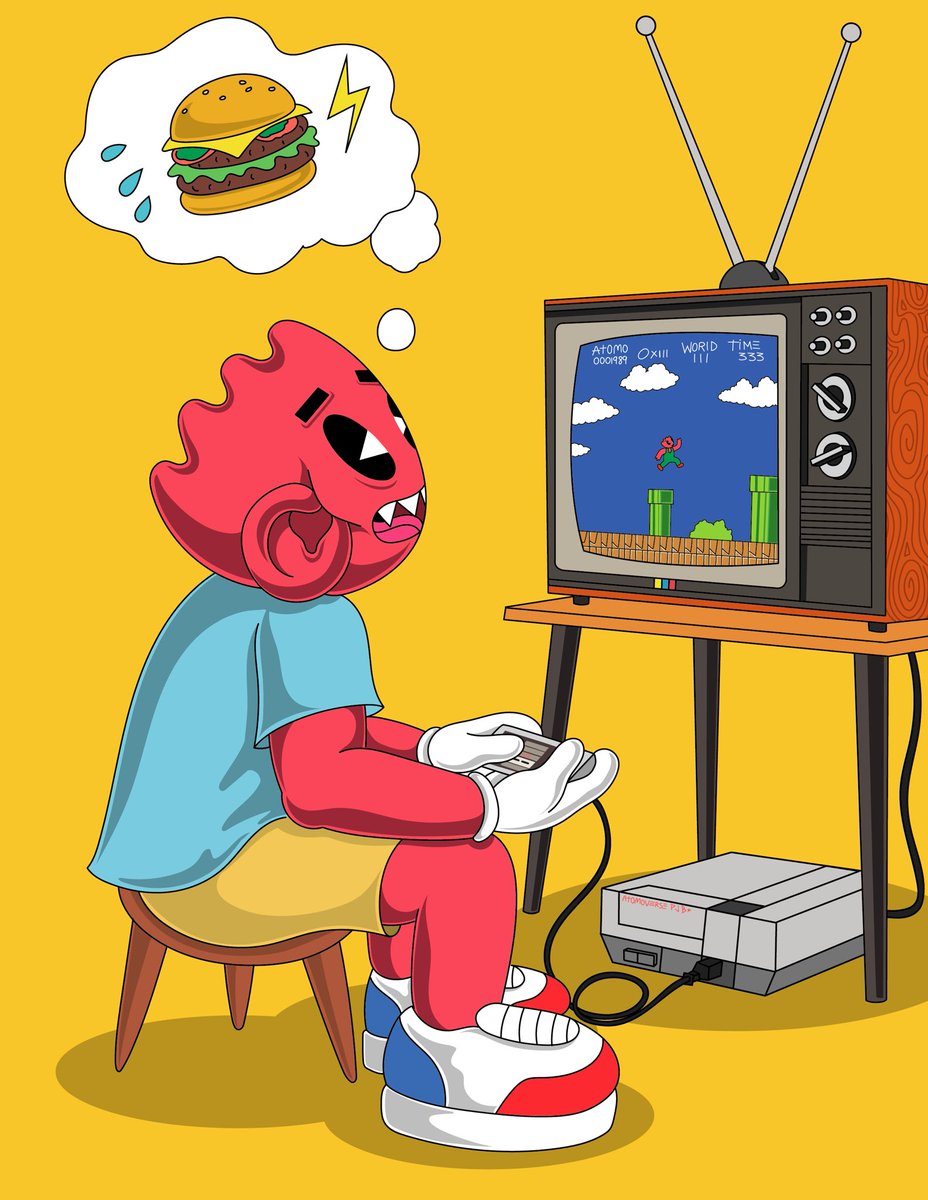 AtomoPJB's tweet photo. ⚡️Atomo Kids⚡️ “Playing in the AtomoVerse” ⚡️❣️🕹🛸🛹 https://t.co/y3chOgR7rK