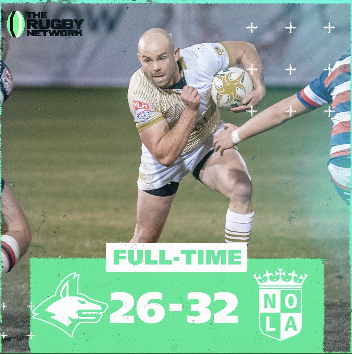 therugbynetwork's tweet photo. Another massive come-from-behind effort from @DallasJackals falls just short against @nolagoldrugby as they search for their first @usmlr victory. #MLR2022 https://t.co/LI18jmSTIt