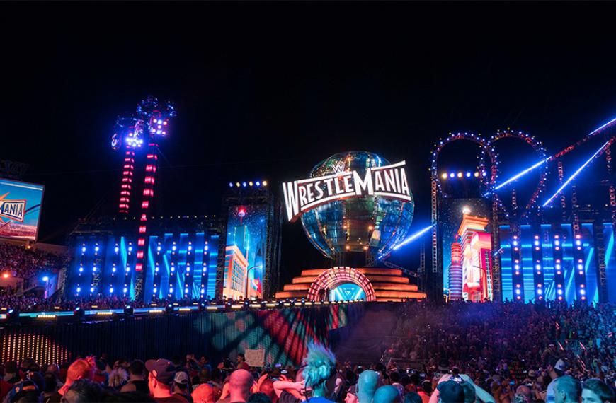 My Favourite WrestleMania Stage .. #WrestleMania33 #WrestleMania