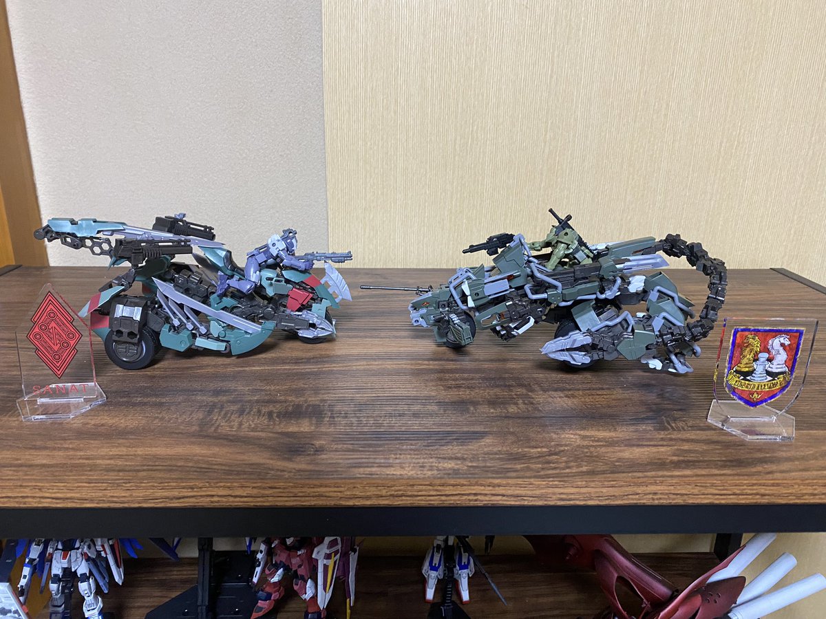 KarumaKamui's tweet photo. ヘキサギアガバナーとボルトレックスとロードインパルス完成‼︎ヘキサギアはやっぱりかっこいい。
#ヘキサギア https://t.co/HbTLuR7gwp