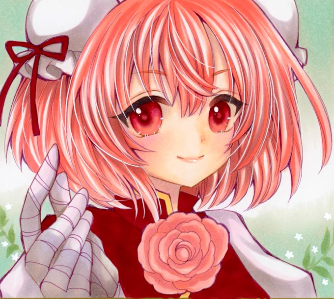 東方🌸茨木華扇

#東方project #コピック #イラスト 