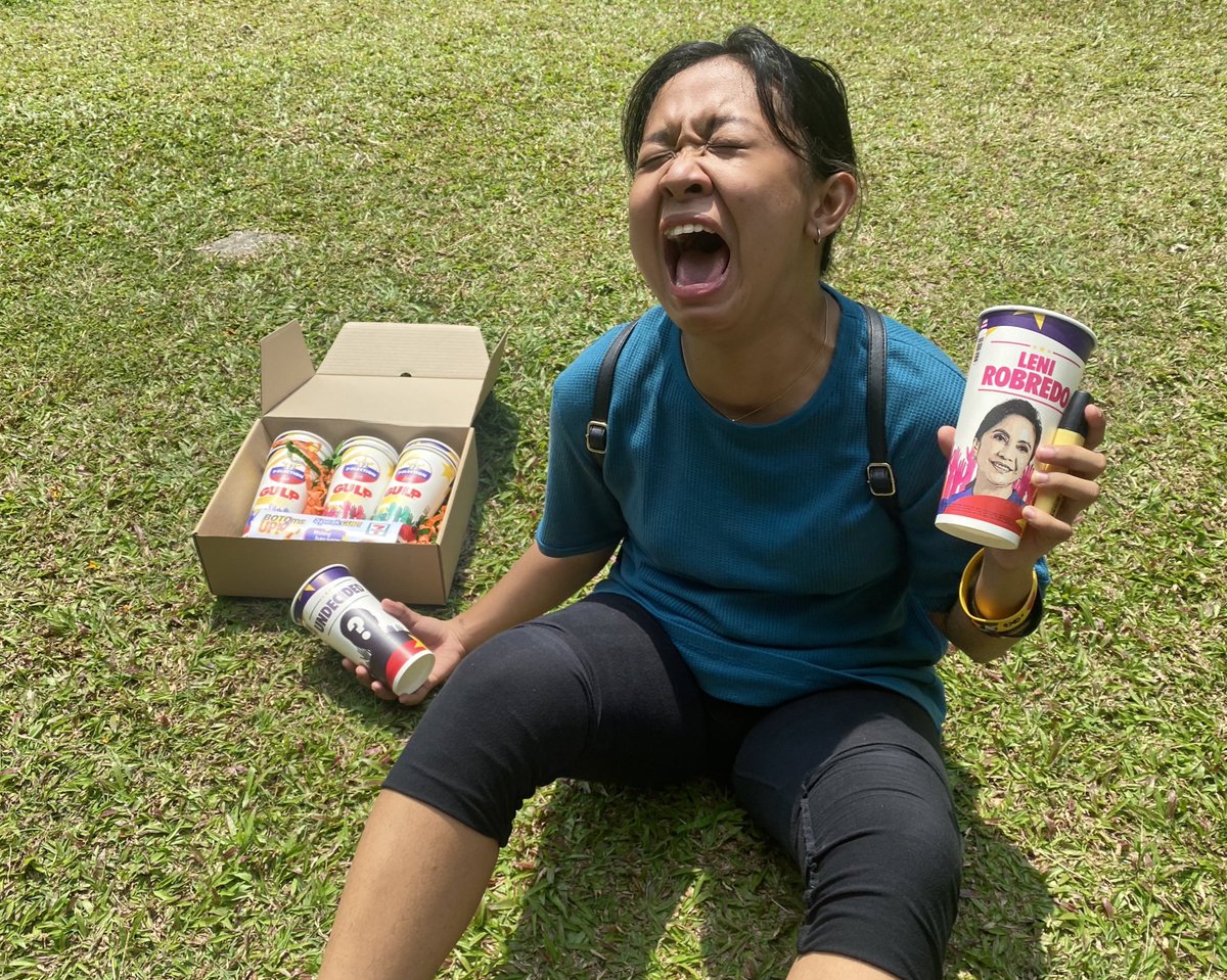 yanihatesu's tweet photo. LENI!!!
TOTOO TALAGA TO ๐ฅบ๐ DI TO PLASTIK ๐ญโ๐ผ fan na fan mo akoh ๐งโโ๏ธ๐
Ikaw, sinong isisigaw mo ngayong halalan? Okay lang kung undecided ka pa, feel free to #SpeakCUP with @711philippines ngayong #7Election! https://t.co/SHa2EfKoAw