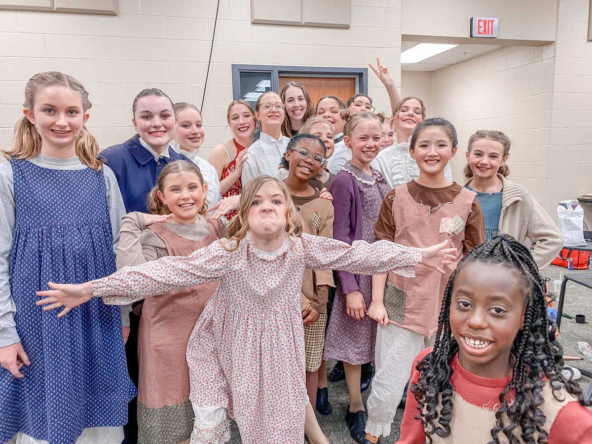 SO incredibly proud of our Annie Jr. cast &amp; crew! After these last 2 years, words can’t describe how special it felt to finally have a show onstage for an audience. ♥️ <a href="/zwmsnews/">Zionsville West News</a>