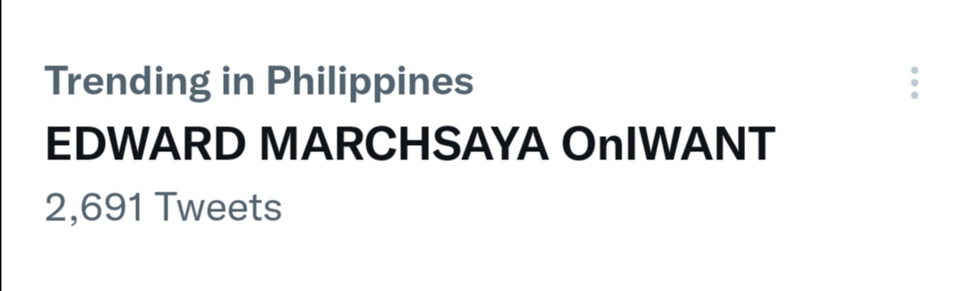 Jazeer2k's tweet photo. Hello guys! We are trending already with more than 2k tweets... Sana maipasok sa TL

EDWARD MARCHSAYA OnIWANT
#EdwardBarber @Barber_Edward_ https://t.co/4JaLcrZSjj