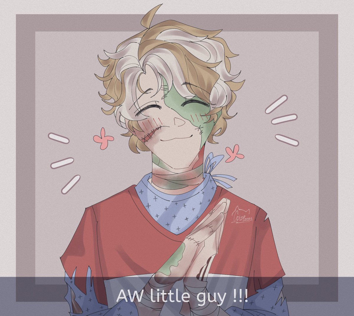 crispmbee_archv's tweet photo. He's abit fucked up n we love him for it 
#tommyinnitfanart #Slimeciclecinematicuniverse #scufanart https://t.co/WxkKvFaTuU