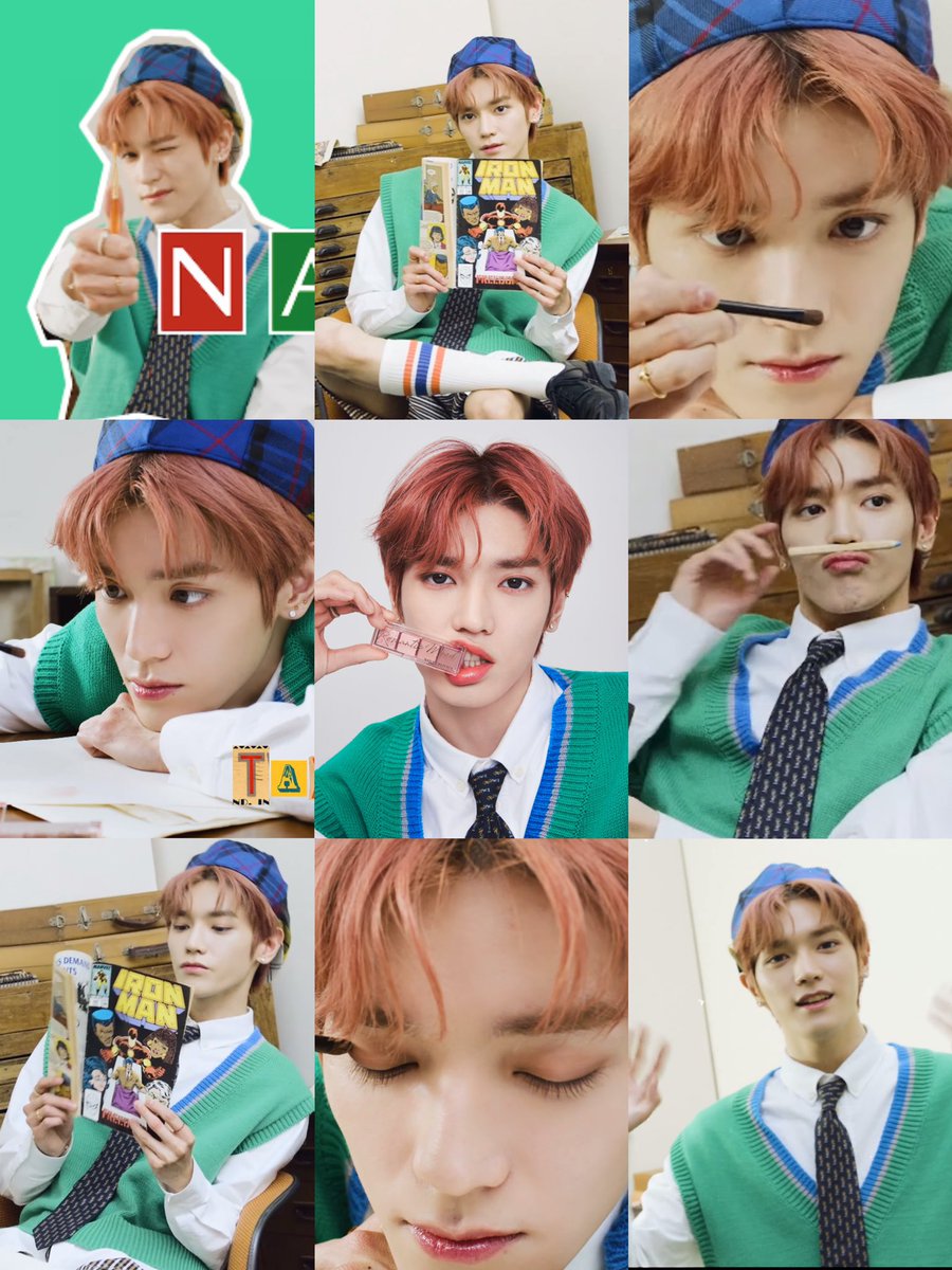 Ieetaesthetic's tweet image. Nature Republic X NCT 127 Highteen Diary #TAEYONG 🤍