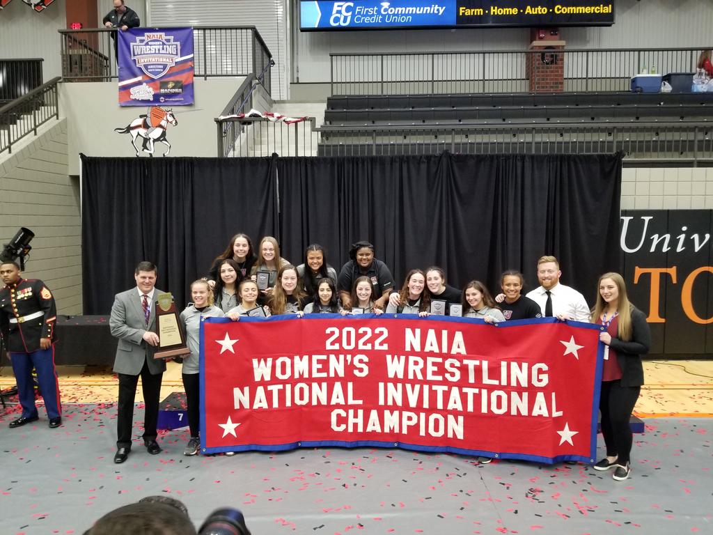 Your 2022 NAIA Women's Wrestling Invitational Champions!!!! <a href="/CvilleTigers/">Campbellsville Tigers</a> #PlayNAIA #NAIAWWrestle #collegewrestling <a href="/NAIA/">NAIA</a>