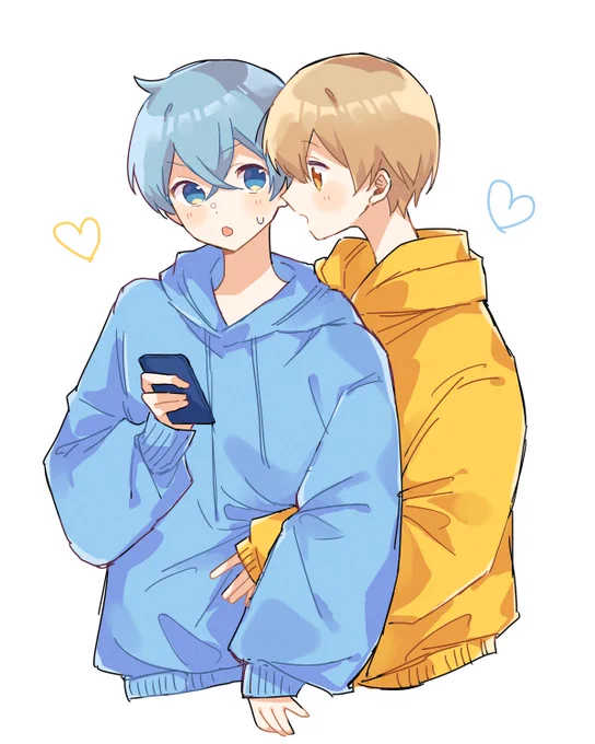 💙💛

#ころんくん  #るぅとくん 