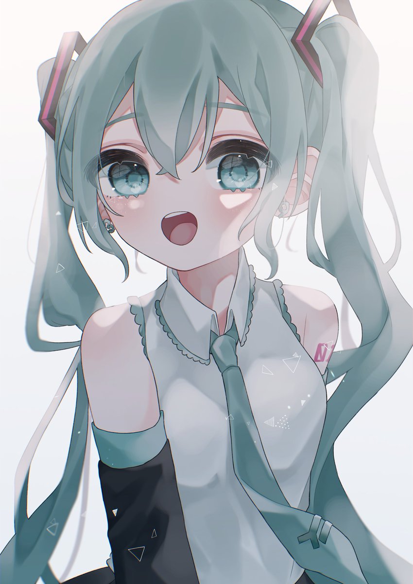 初音ミク「#ミクの日2022 #ミクの日 #初音ミク 

大大大遅刻…ミクちゃん大好きだよ」|天ぷら粉🍤のイラスト