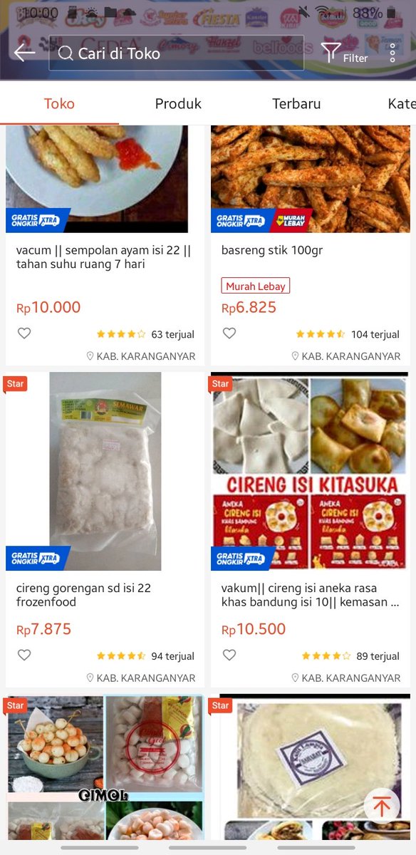 Gudangnya cemal cemil cek tokonya
shp.ee/serqhkb