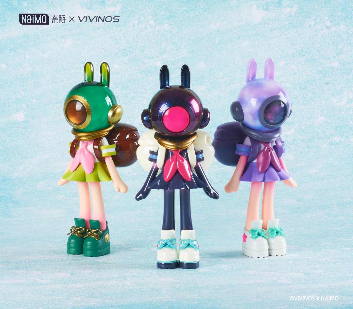 _NaiMo_'s tweet photo. NaiMo奈陌 X VIVINOS 原���潮玩-VIVI   3月15日晚8点正式上架销售咯~(*^▽^*)

VIVI-暗夜精灵：https://t.co/0T06IdWnez
VIVI-星空漫步：https://t.co/iNTN5KPiQ0
VIVI-绿野仙踪：https://t.co/0Ji1IjsrVr https://t.co/ECSwsCckHM