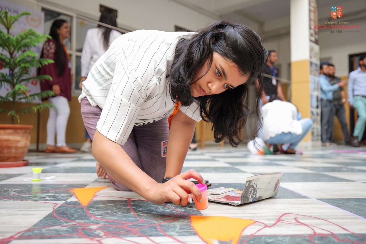 APEX_COLLEGES's tweet photo. Here's the glimpses of Day 1 of TechnoAagaz-2022. While this is just the starting, we have a box full of surprises for you, stay tuned.
#langaming #Rangoli #FacePainting #InterCollegeFest #technoAagaz #InterCollegeCompetition #AUFun #jaipur #college #event #students #India https://t.co/FF7TKTfBQS