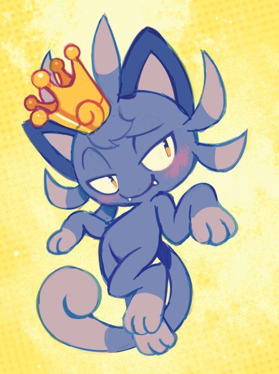 Shiny Alolan Meowth. 