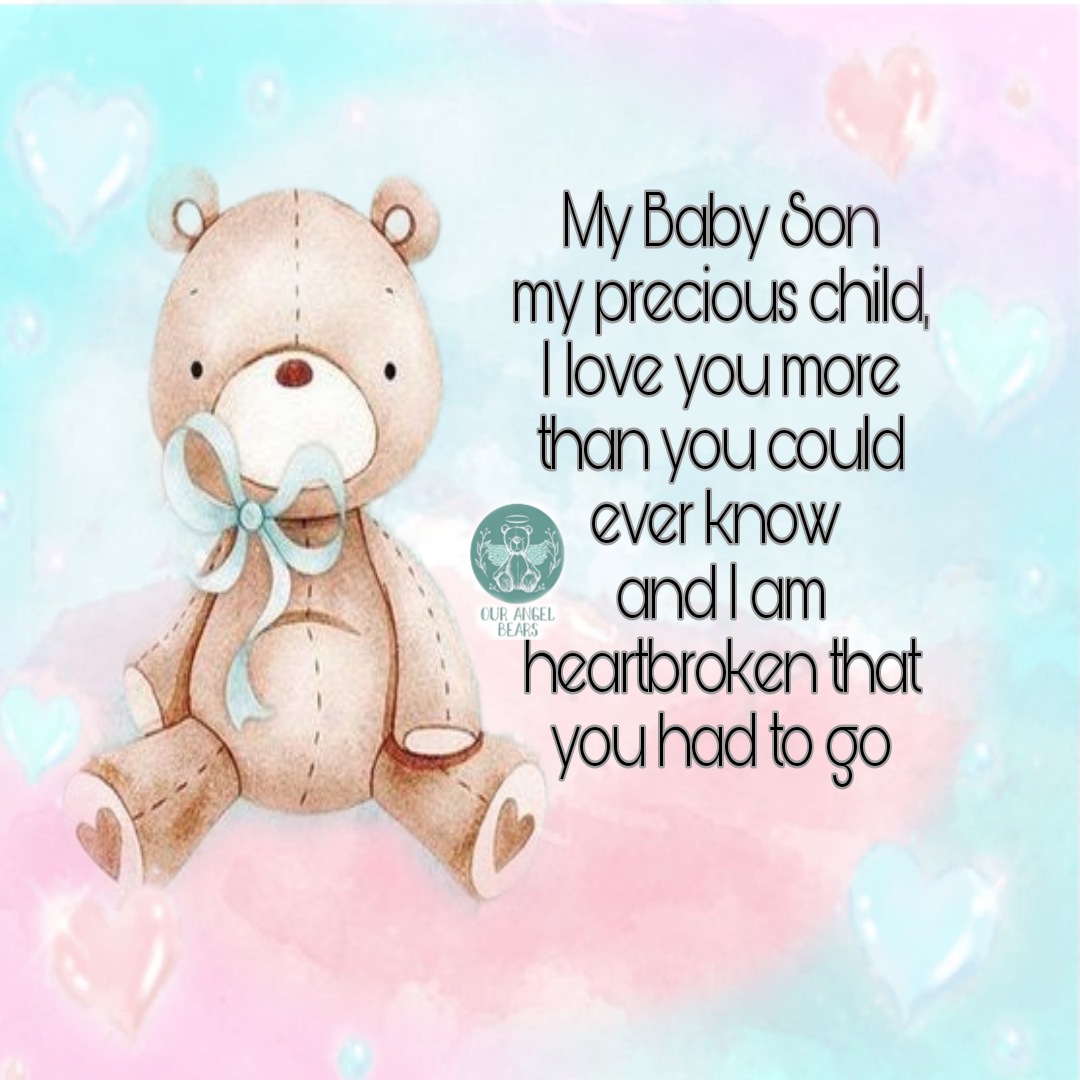 ourangelbears1's tweet photo. #babylossawareness #angelson.#alwaysmyboy 💙💖 https://t.co/xOaJzBSIBm