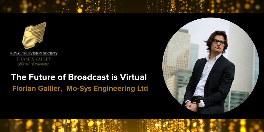 Florian Gallier of  <a href="/mo_sysLab/">Mo-Sys</a>  will be explaining how real-time photo-realistic 3D graphics engines, combined with precision camera and lens tracking, is enabling new ways to create content for broadcast and film. 
Why not join us on 23rd March at 6pm? bit.ly/34AwEDP