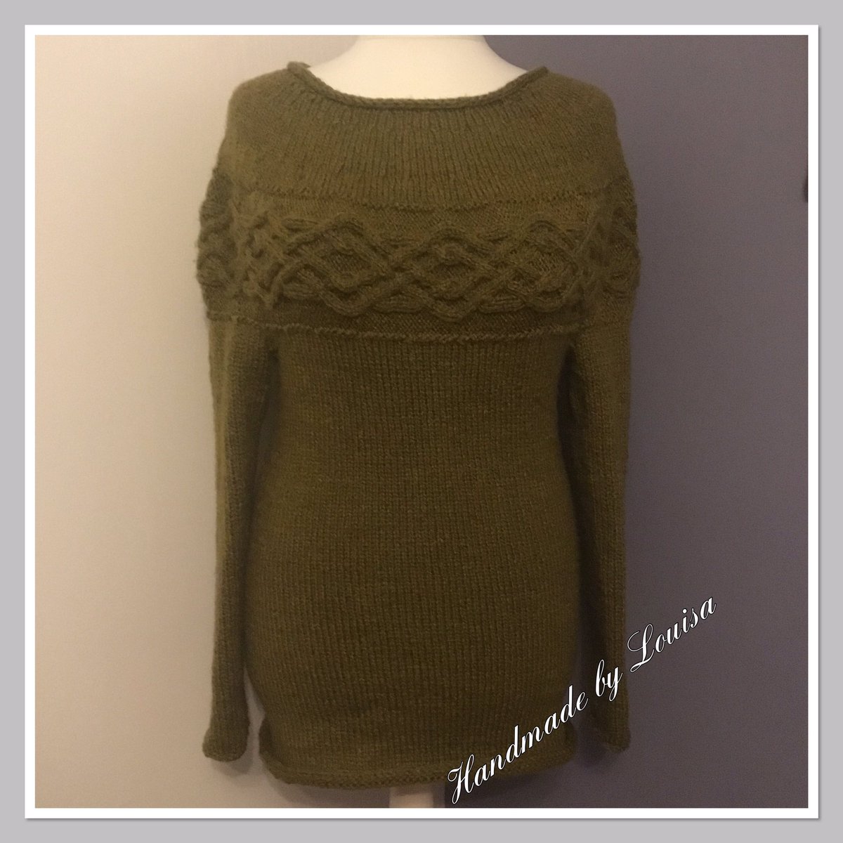 by_louisa's tweet image. I finally got to finish my cable jumper yesterday 🎉 so pleased with it (my first ever cables in 30+ years of knitting) it fits like a dream too. Now I’m looking what to make with the extra balls of yarn I have! #jumper #somethingforme #yarn #stylecraft #woolwarehouse #knitting