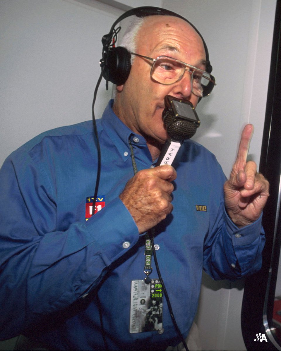 Today we remember 'The Voice of F1', Murray Walker, who sadly passed away a year ago today ❤️