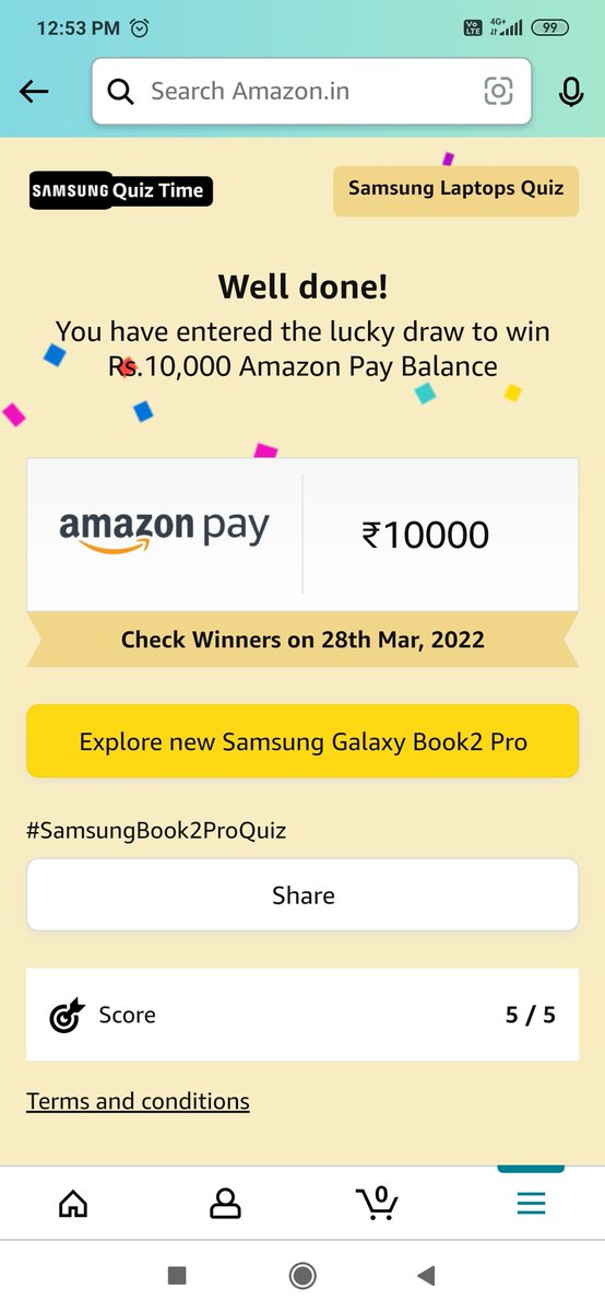 urugesapandian's tweet image. Thanks for amazon
#SamsungBook2ProQuiz