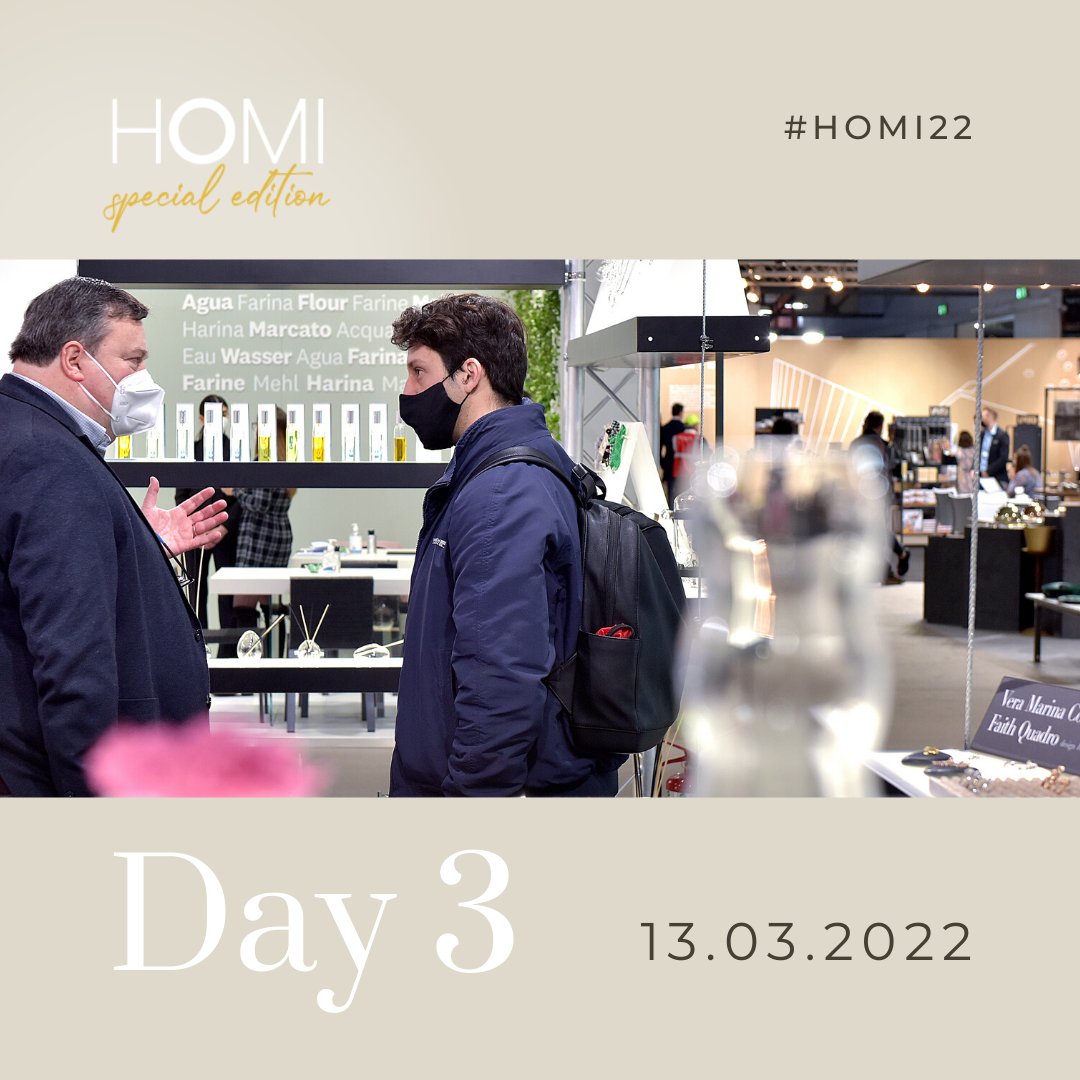 Tutti i mondi del design ospitati in un solo evento nella capitale mondiale del design: Milano. La terza giornata di HOMI, sta per cominciare. Noi siamo pronti, e voi?