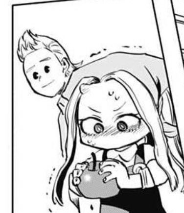 ohmygod kirishima squeezing apples with his bare hands and eri trying to copy him is the cutest thing ever 😭