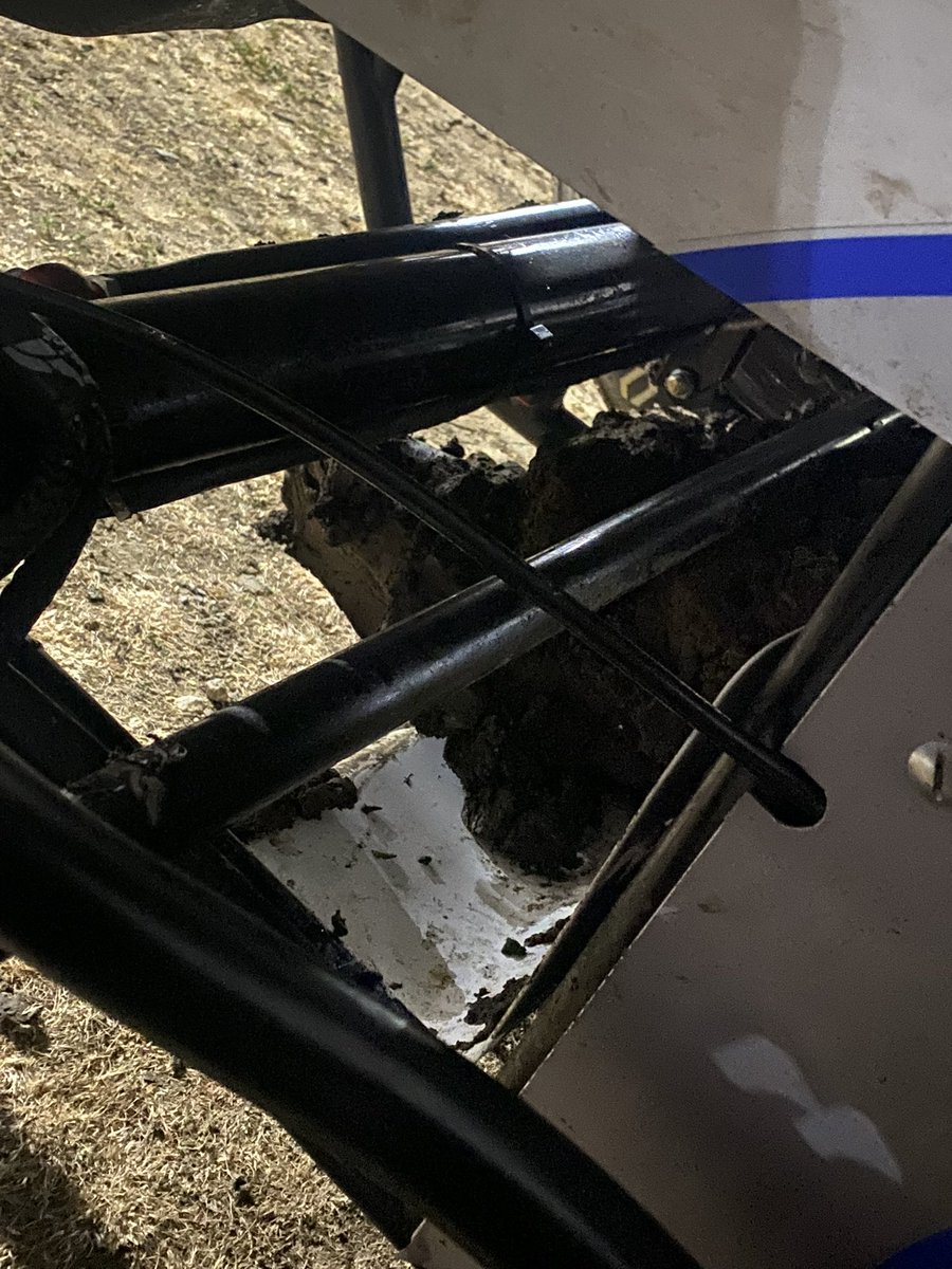 Speed_Media_'s tweet photo. RESULTS for @brownwyatt2

◾️ Qualifying: 16th 

◾️ Heat: 2nd 

◾️ A Main: DNF

Weather delayed tonight’s event and made for a rough race track. Unfortunately Wyatt had a big mud clot get underneath his car making it almost impossible to steer ending our night early. https://t.co/kuImxxsgzq