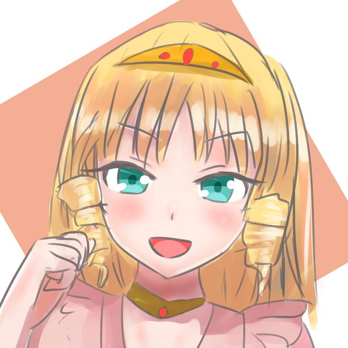 戌走イスミさん(@isumi_saga)ちのお嬢様らくがき 